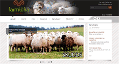 Desktop Screenshot of farmicka.cz