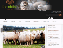 Tablet Screenshot of farmicka.cz