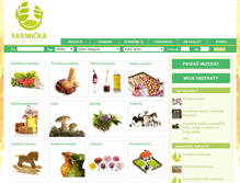 Tablet Screenshot of farmicka.sk